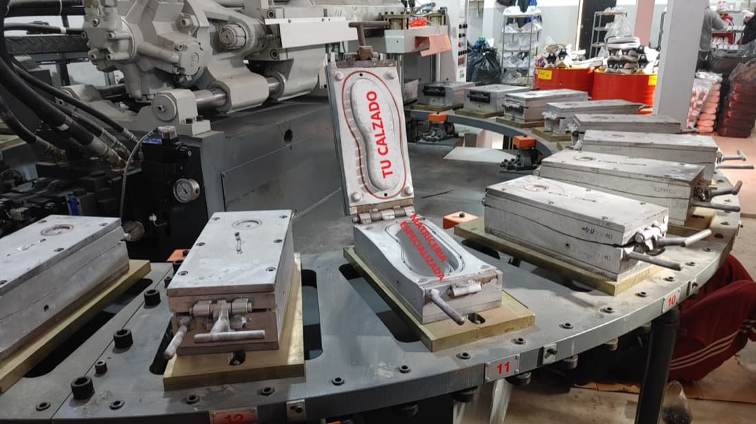 Calzado — Maquinaria para la industria del calzado