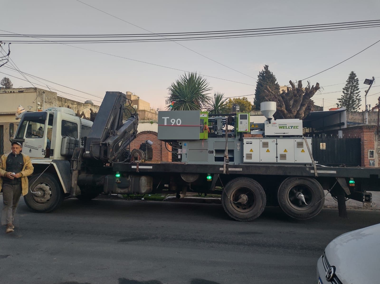 Entrega de una máquina de CABB Plastics en la planta de un cliente — foto 3